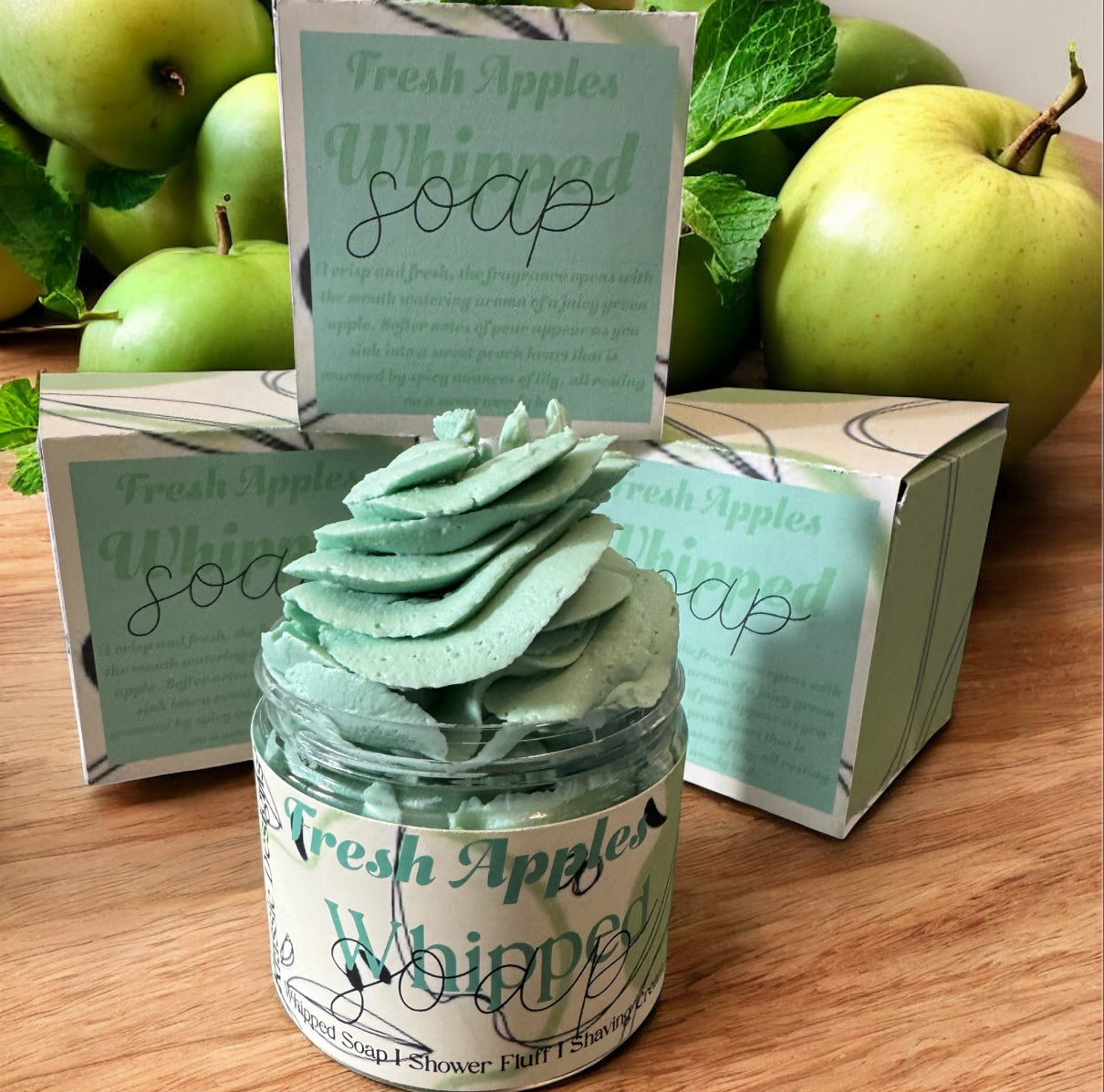 Ripe Apples Whipped Soap