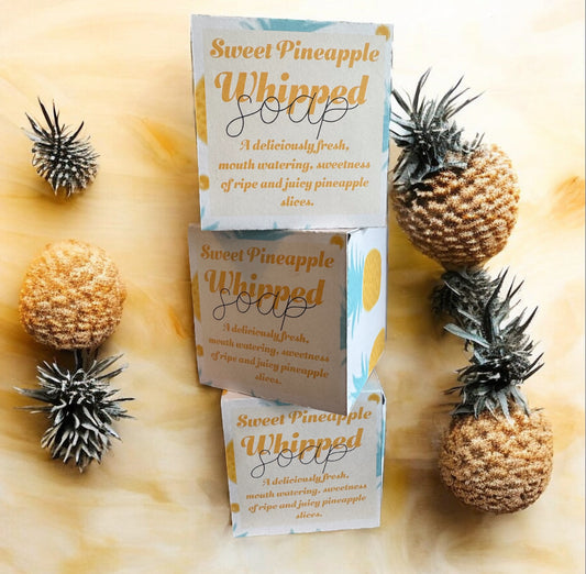Sweet Pineapple Whipped Soap