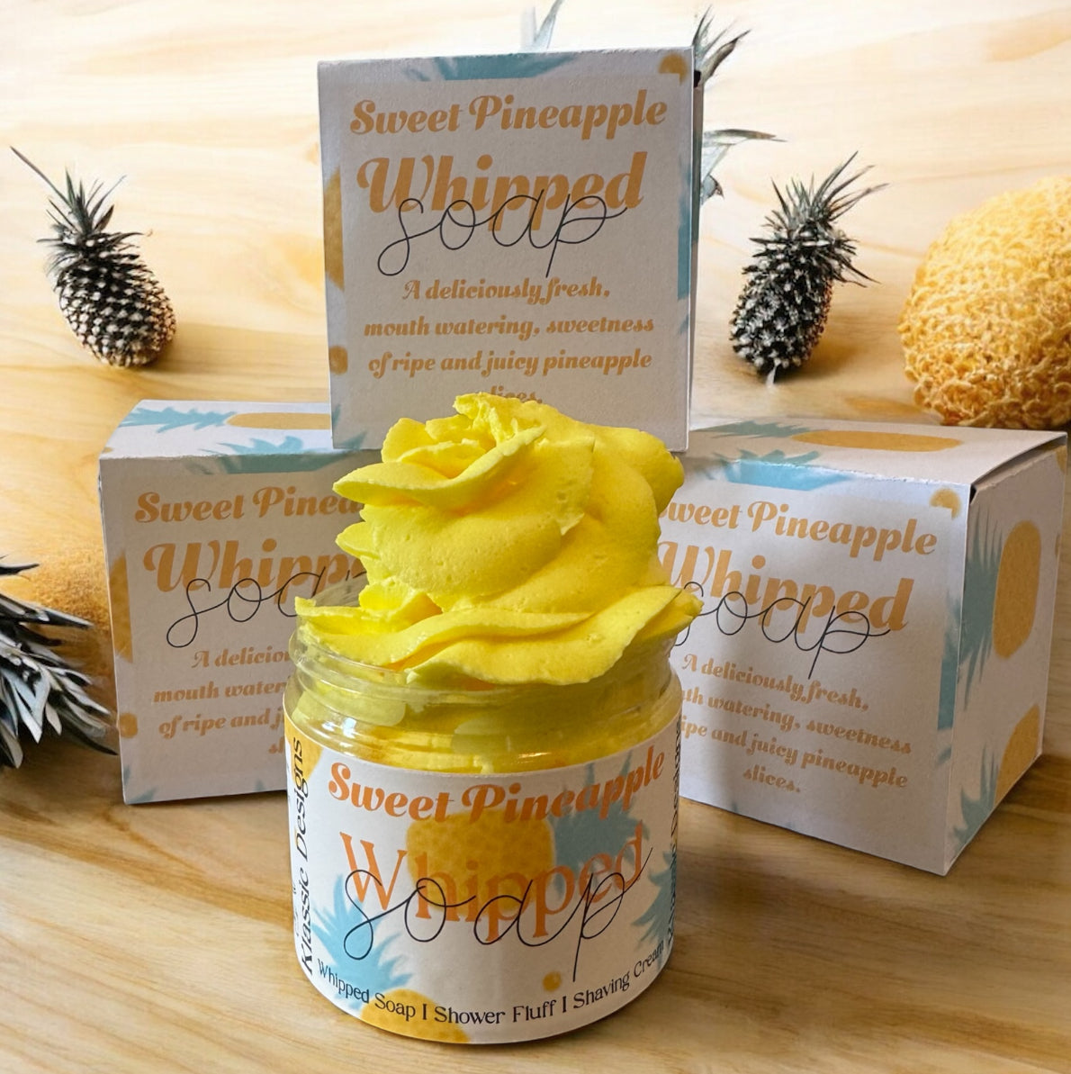 Sweet Pineapple Whipped Soap