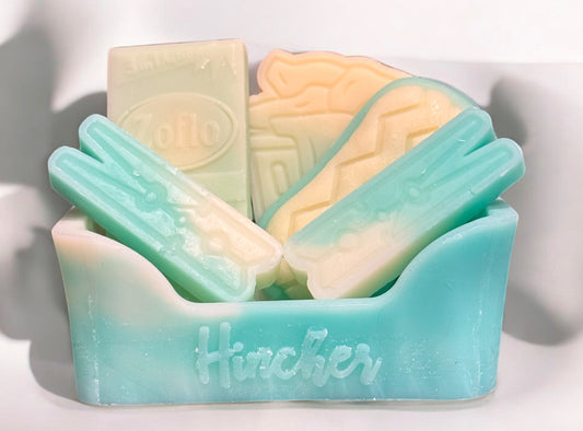 Frosted Eucalyptus Retreat Caddy & Supplies