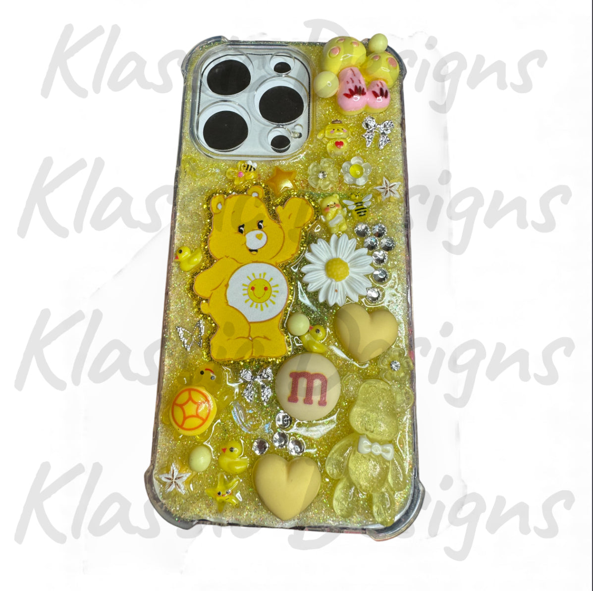 PRE-MADE iPhone 14 Pro Yellow Case