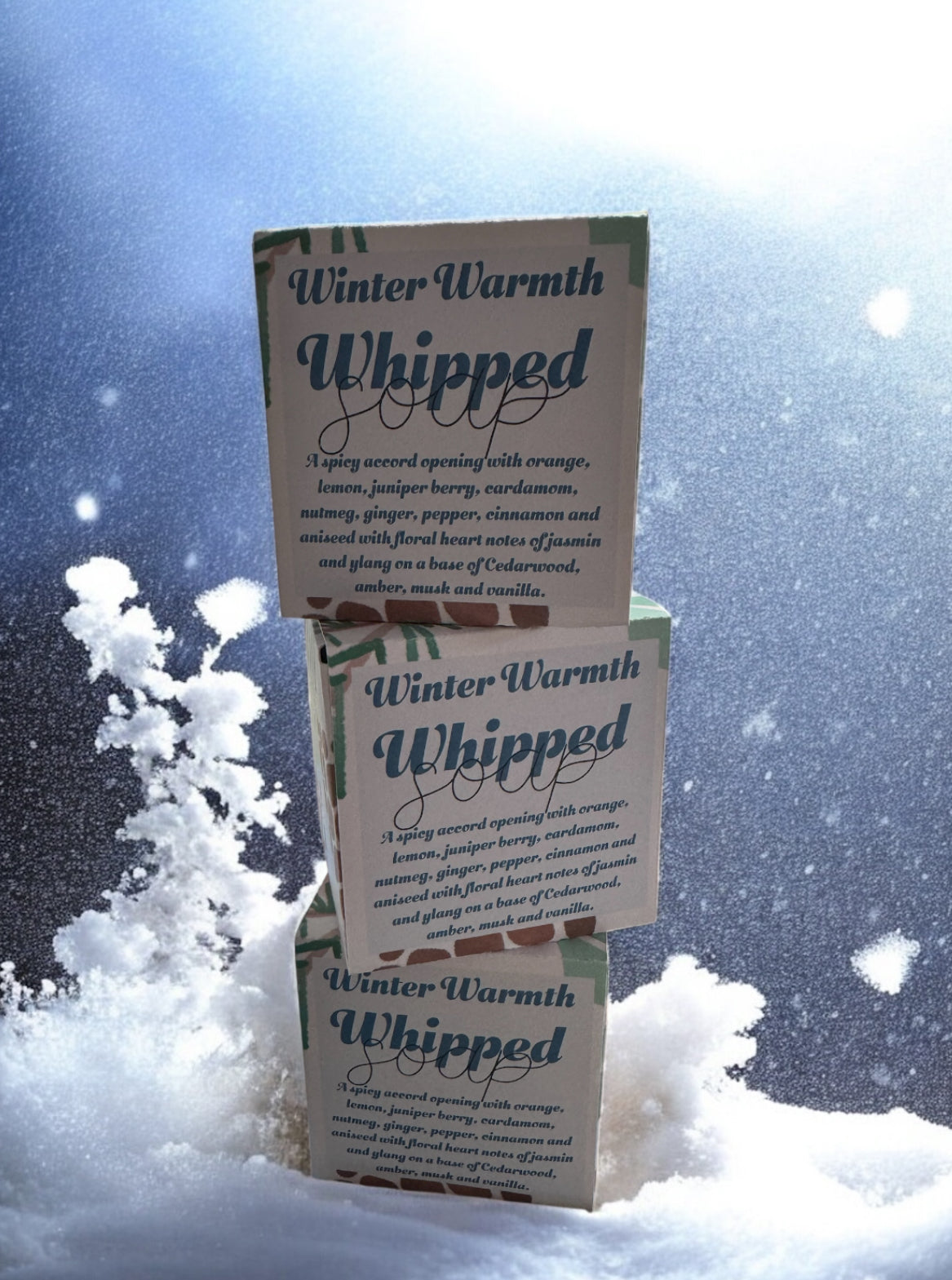 Winter Warmth Whipped Soap