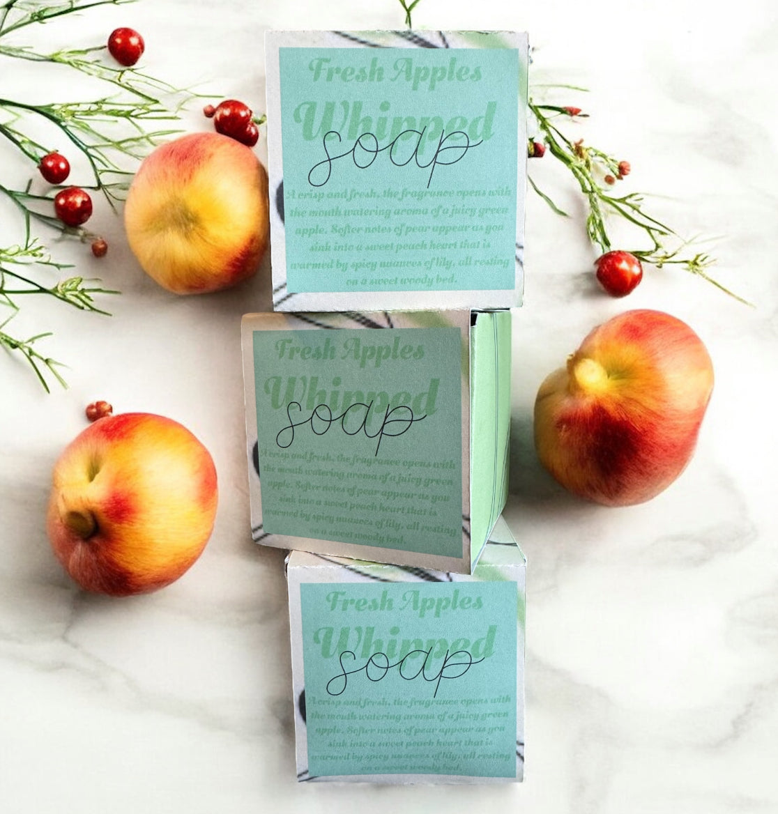 Ripe Apples Whipped Soap