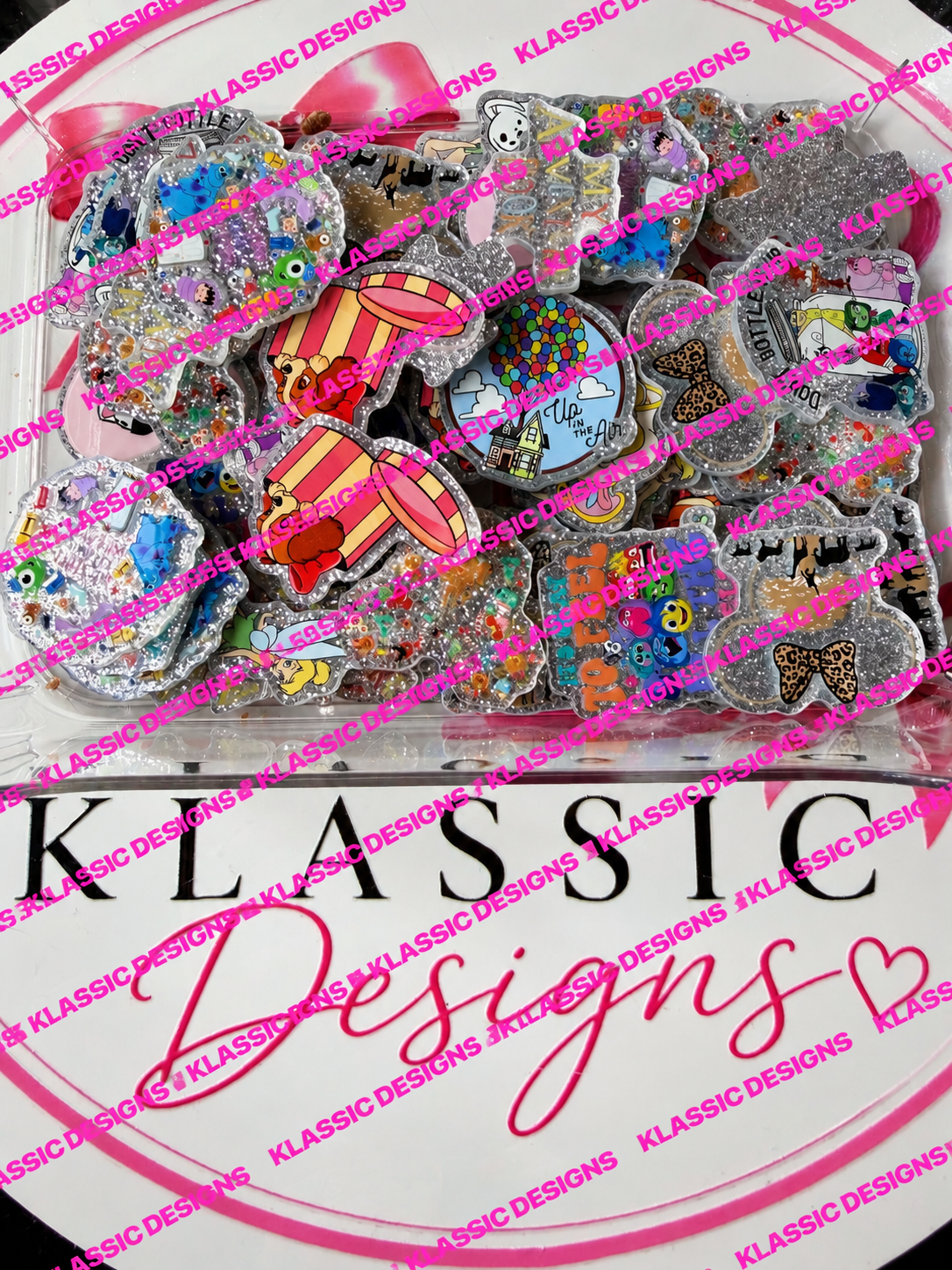 Dis Acrylic Flatbacks