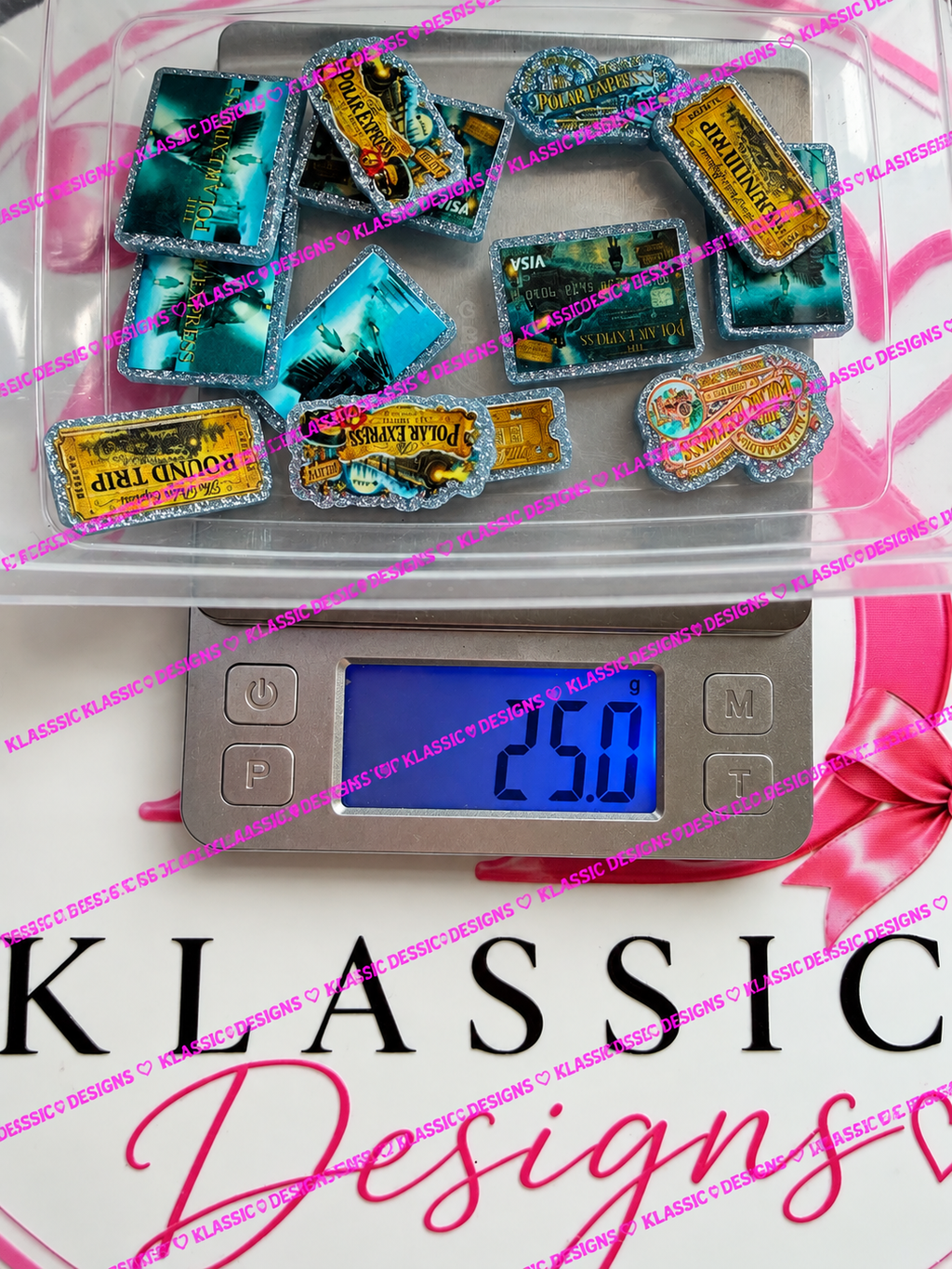 Smaller P Express Acrylic Flatbacks