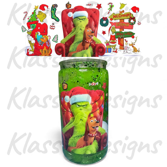 PRE-MADE Green Villain Lava Drip - 16oz