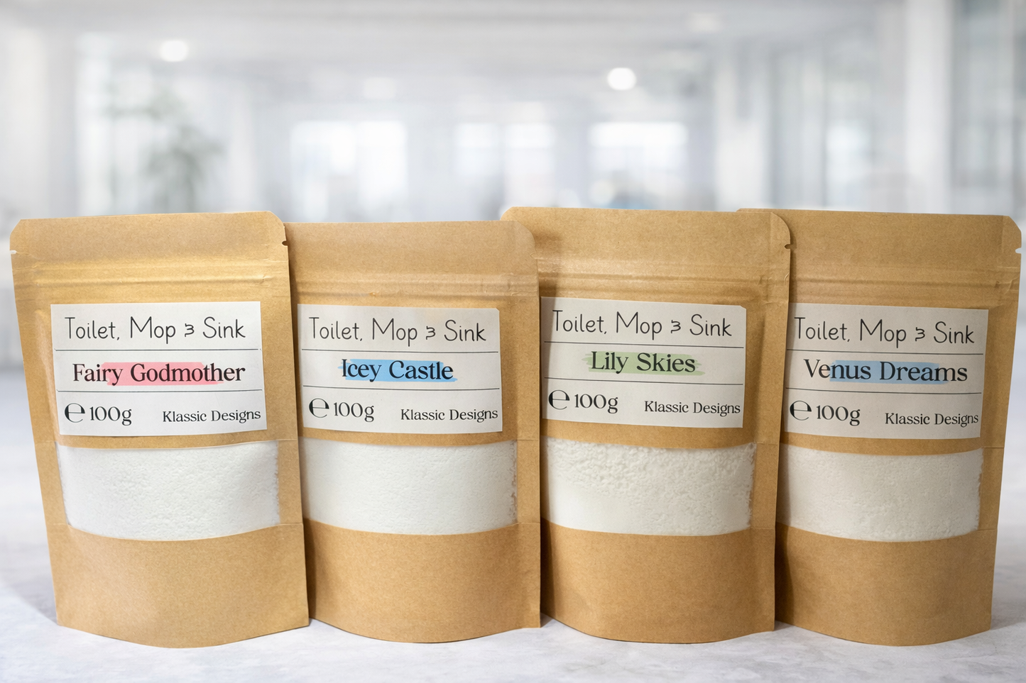 Toilet, Mop and Sink Dust