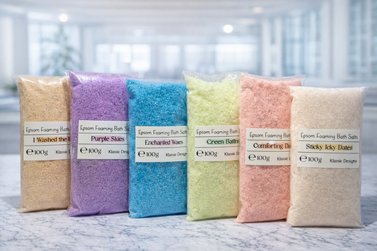 Epsom Foaming Bath Salts