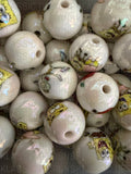 Yellow Sponge beads