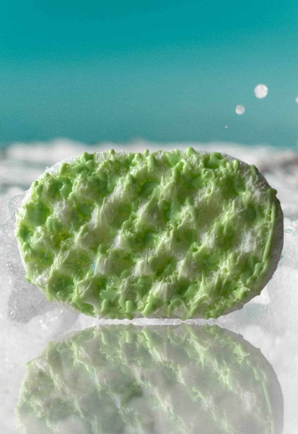 Lime sherbet Soap Sponge