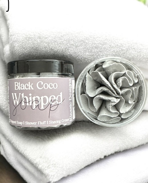 Black Coco Whipped Soap