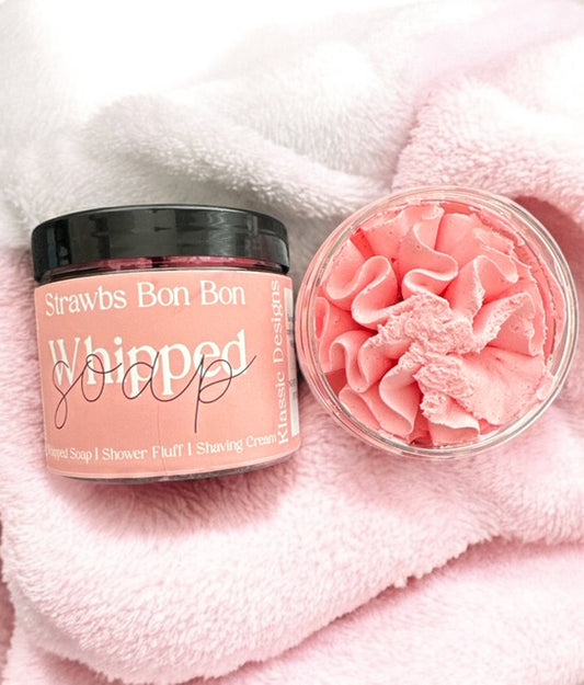 Strawbs Bon Bon Whipped Soap