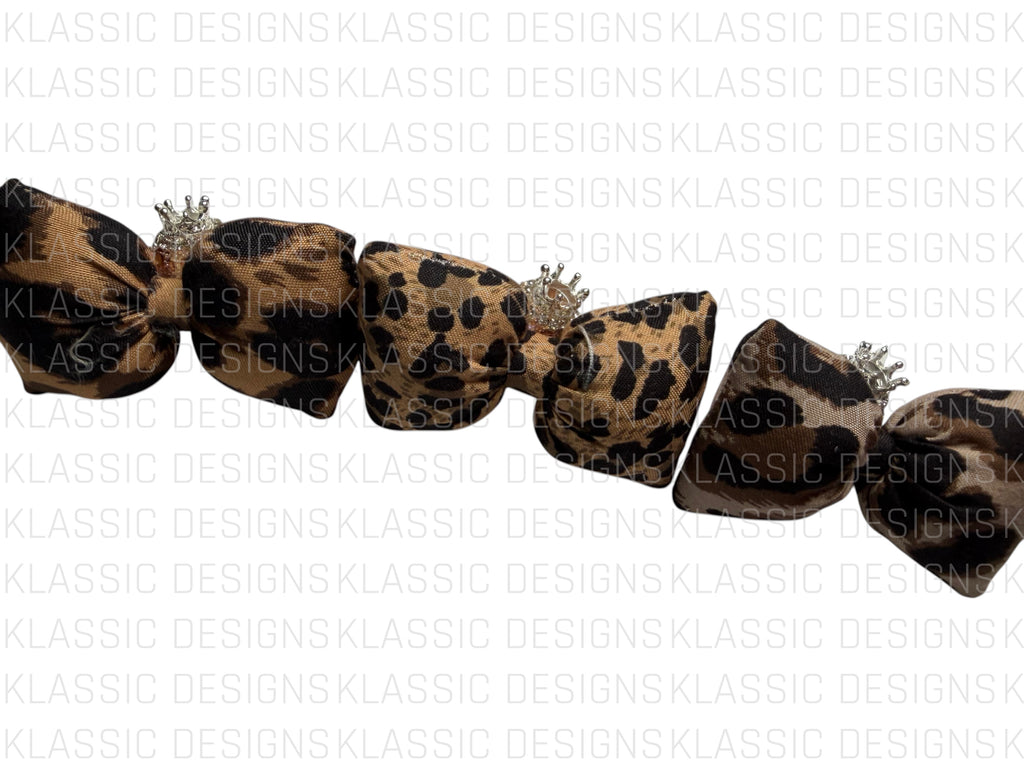 Leopard Bow Beads
