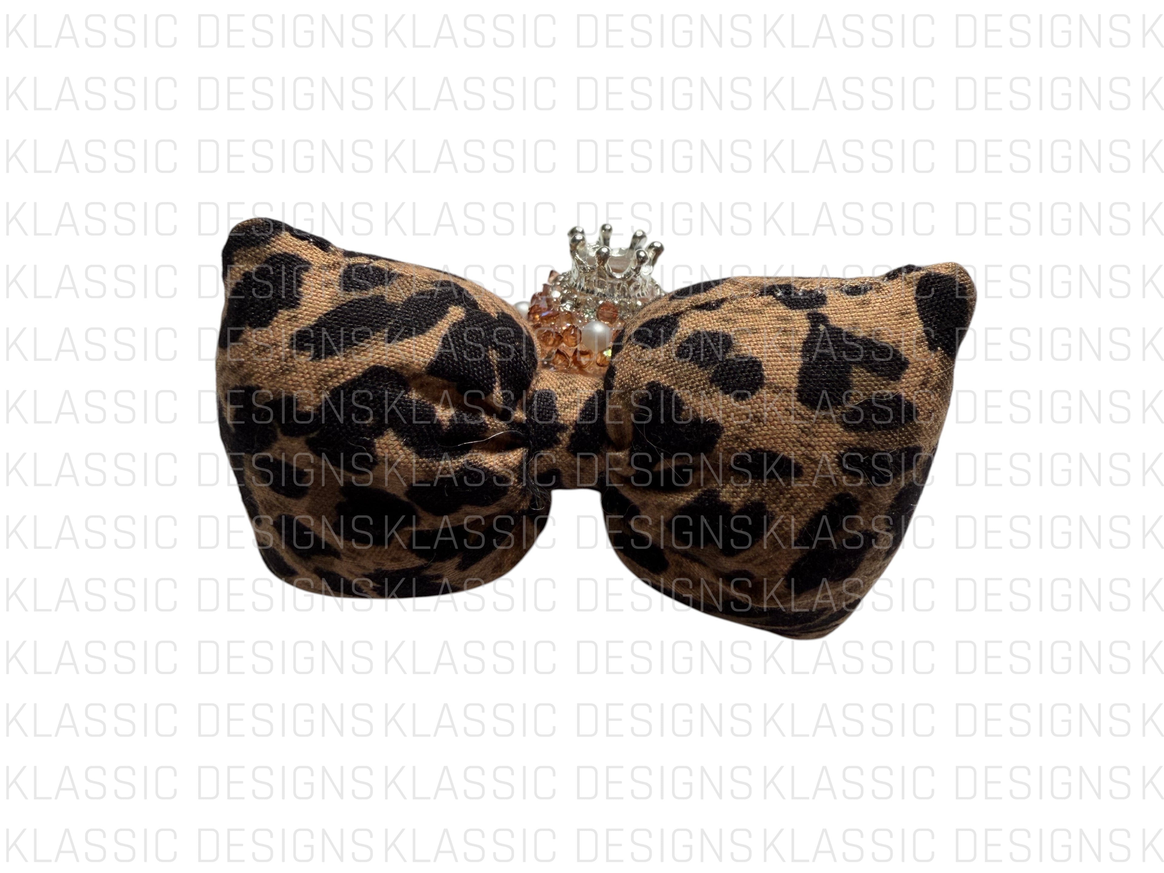 Leopard Bow Beads